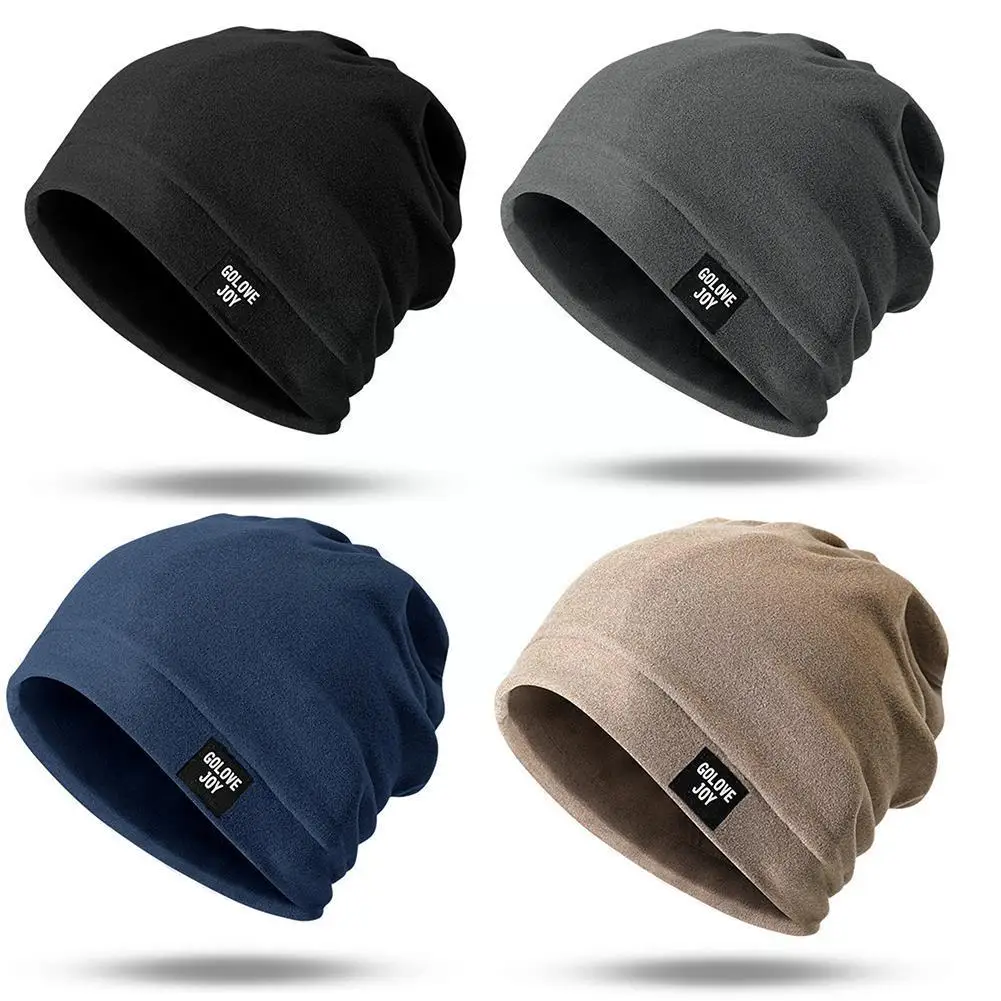 

New Winter Warm German Velvet Hats Men's Pile Hats Bib Hat Travel Hats Hat Sports Hooded Winter Dual-use Korean Bicycle Hat T7v4