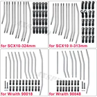 AXSPEED, соединительный стержень из нержавеющей стали и конец стержня, несобранный комплект для 110 Axial SCX10 и SCX10 II 90046 Wraith 90018 90048