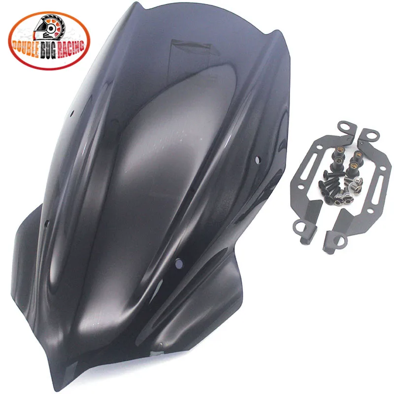 Для Кавасаки Z250 Z400 Z-250 Z-400 Z 250 Z 400 с двойными пузырьками, спортивный дефлектор ветрового стекла, козырек