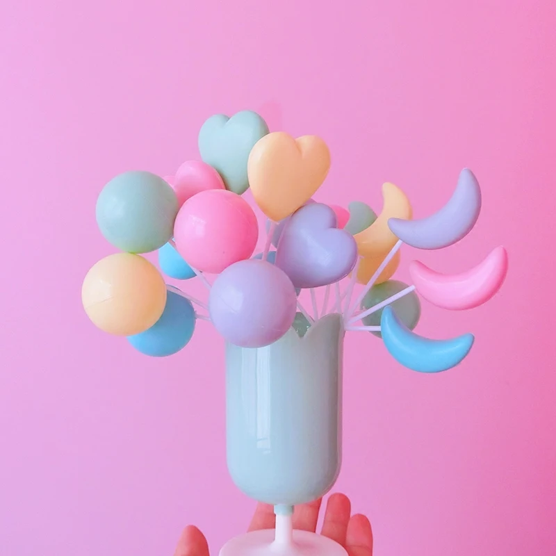 

1 шт., шар в форме сердца, звезды, Луны