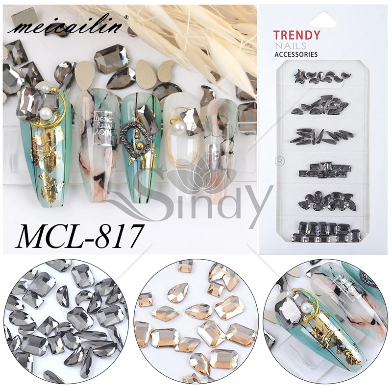 60 шт. стразы для дизайна ногтей|Стразы и украшения| |