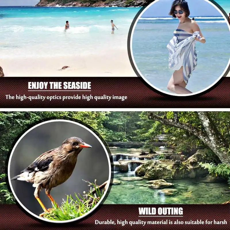 Монокуляр LEORY 80x100 портативный HD профессиональный для охоты | Мобильные телефоны и