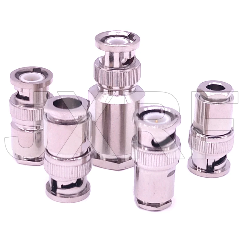 1 шт. BNC Штекерный зажим для RG174 RG316 LMR100 RG58 RG142 LMR195 RG5 RG6 LMR300 RG8 LMR400 RG165 RG213 кабель |