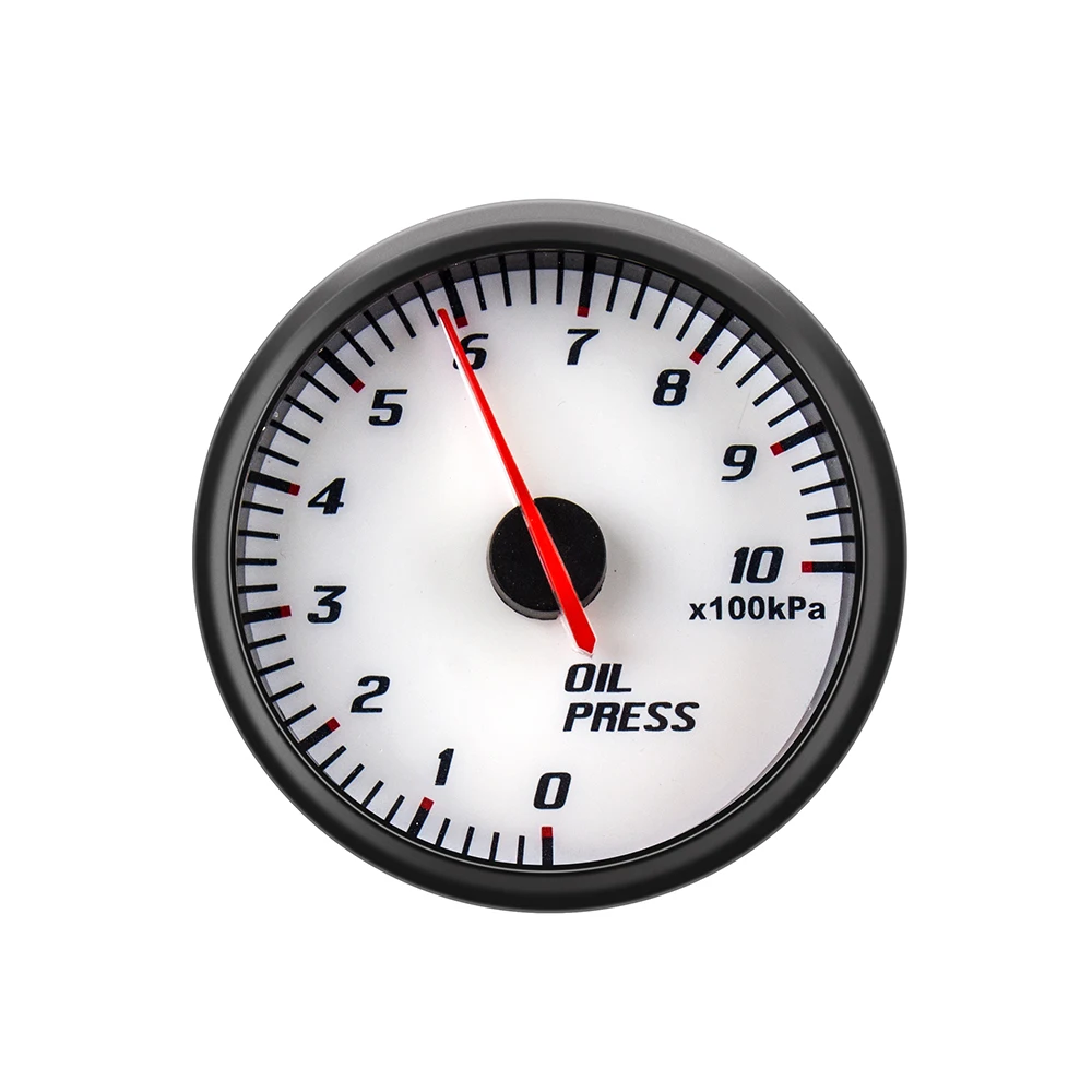 60 мм Масляный Пресс цифровой синий светодиодный дисплей автомобильный