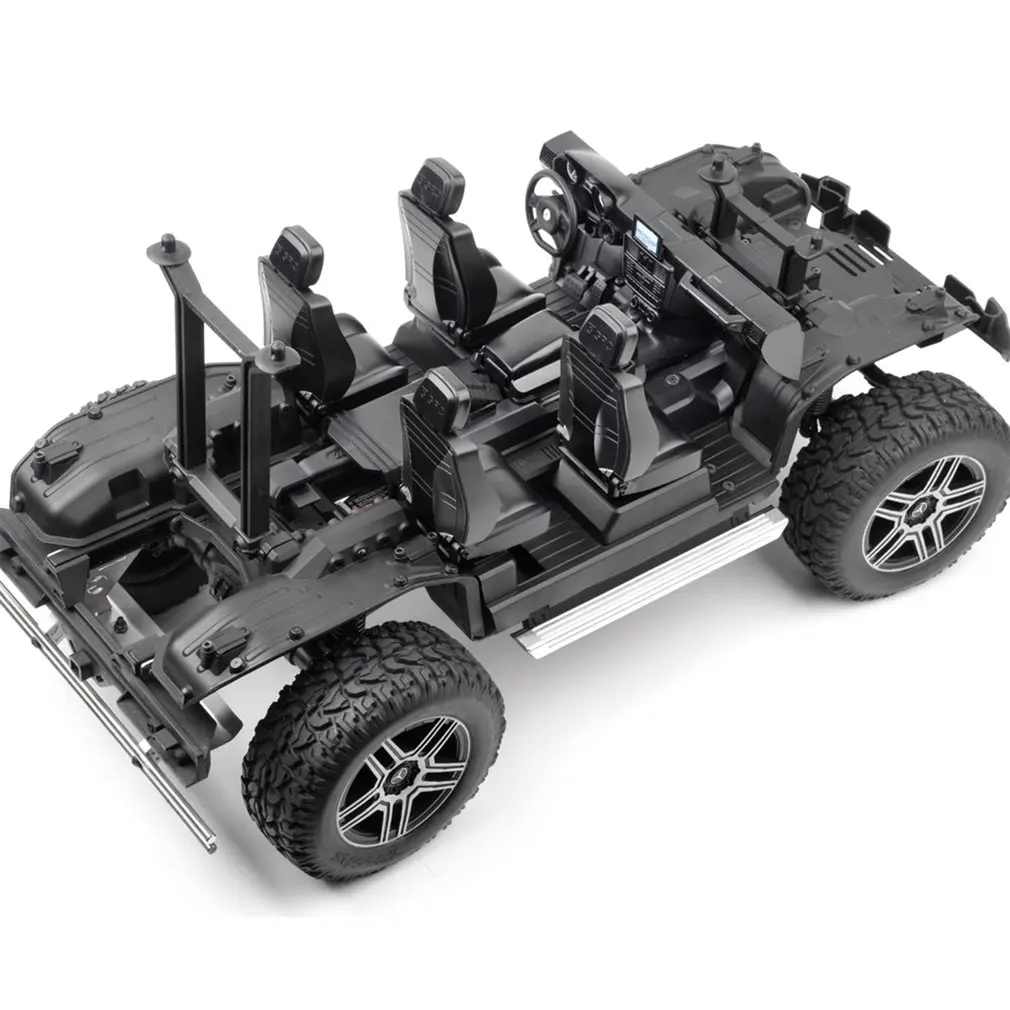 ABS Interior para Trx6 TRX-6 6X6 G63 TRAXXAS TRX-4 G500, Panel de instrumentos de asiento de cabina, pedales de pie de volante Interior-3
