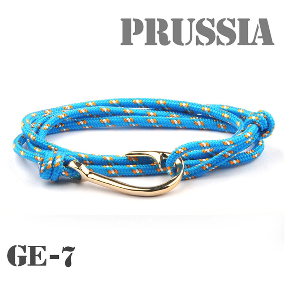 Браслет нейлоновый женский мужской Плетеный ручной работы | Украшения и