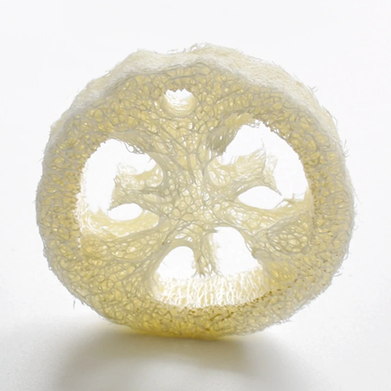 Over 7cm wide 100pcs/lotNatural Loofah Luffa Loofa Slice DIY customize soap tools cleanner sponge scrubber facial holder | Дом и сад