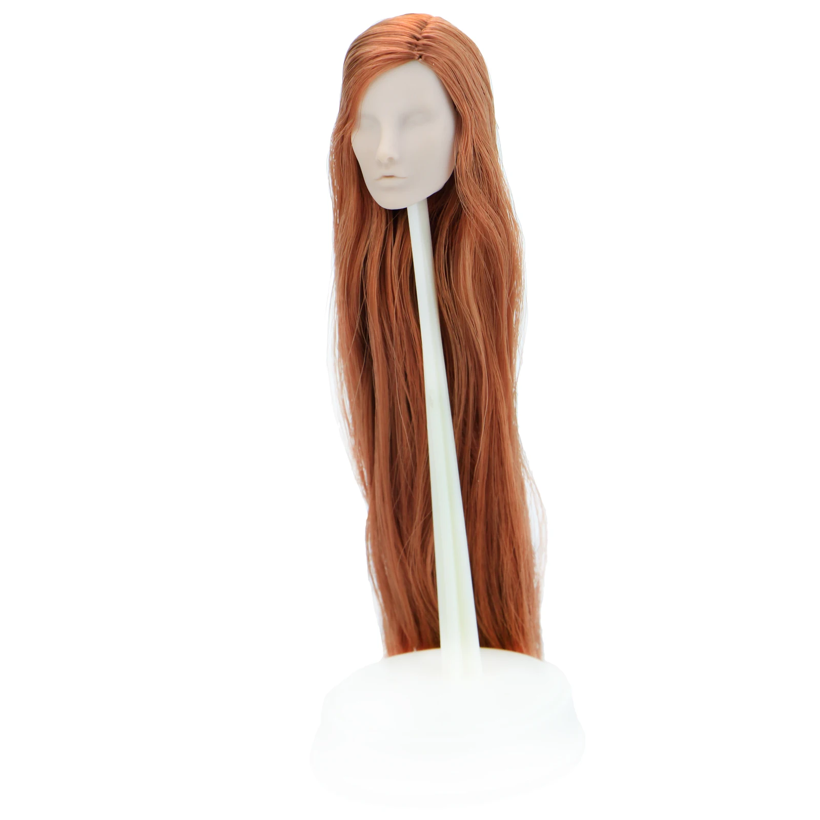 Высококачественная Кукольная голова для макияжа сделай сам Длинные прямые