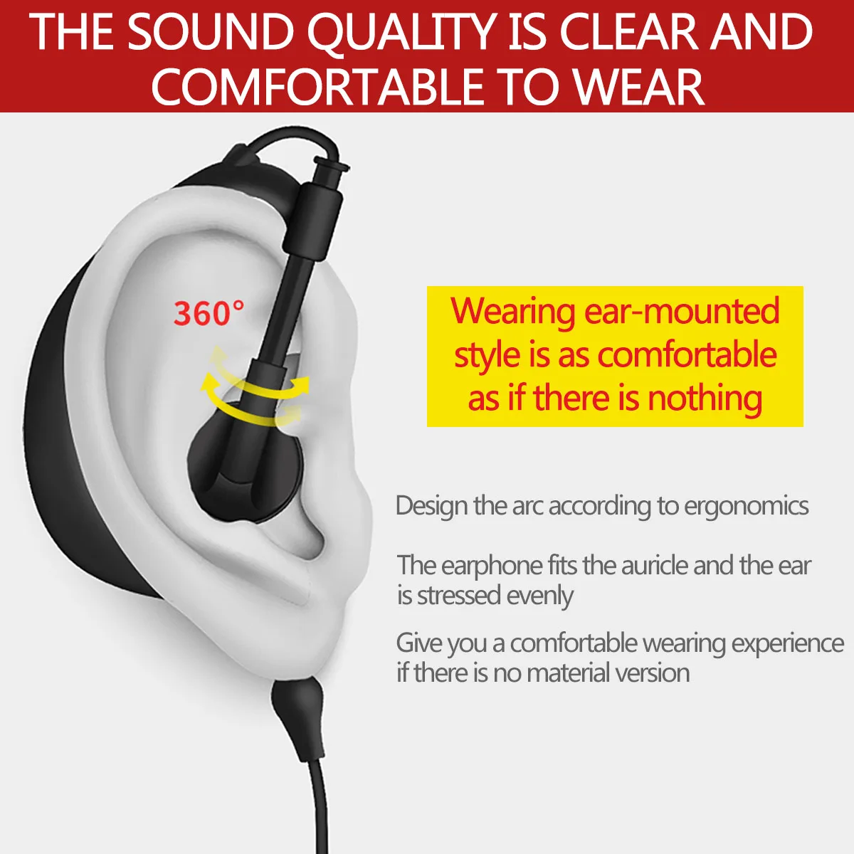 ABBREE 2 Pin PTT к Тип Наушники Гарнитура наушника для Baofeng UV-5R UV-82 BF-888S BF-V9 UV-S9 Плюс Радио