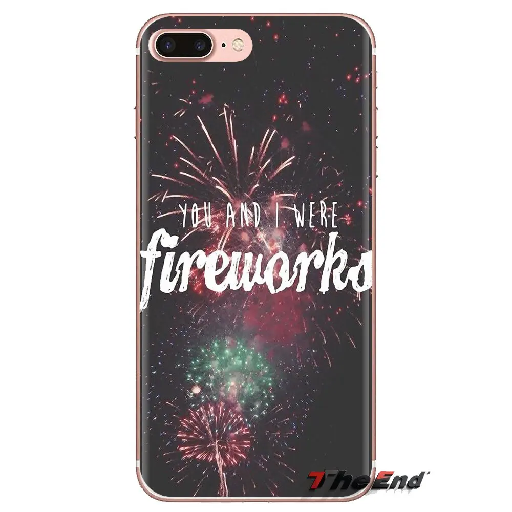 Силиконовый чехол для телефона Нью-Йорк фейерверк фотография samsung Galaxy S3 S4 S5 Mini S6 S7