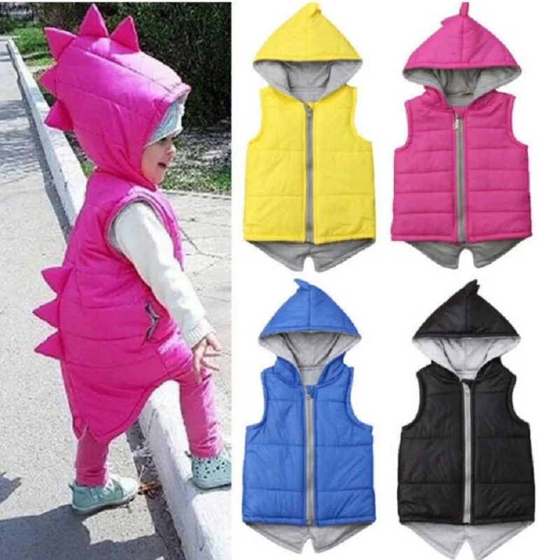 Детские толстовки с капюшоном Теплая куртка Детский жилет для мальчиков и