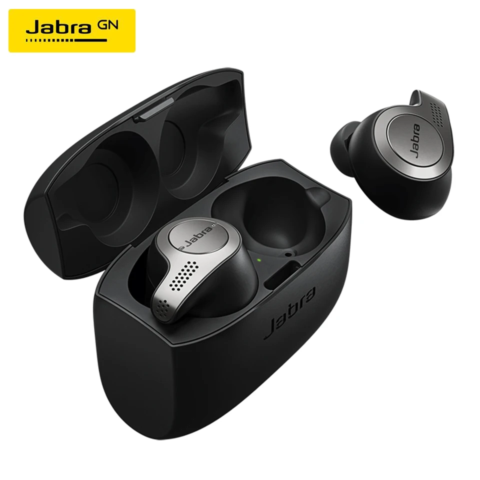 

Беспроводные наушники Jabra Elite 65t, TWS наушники Bluetooth 5,0, спортивные наушники с шумоподавлением, водонепроницаемая гарнитура с микрофоном