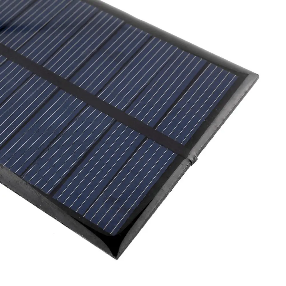 

6V 1W DC 167mA 1Watt Solar Panel Standard Epoxy Polycrystalline Silicon DIY Battery Power Charge Module Mini Solar Cell toy