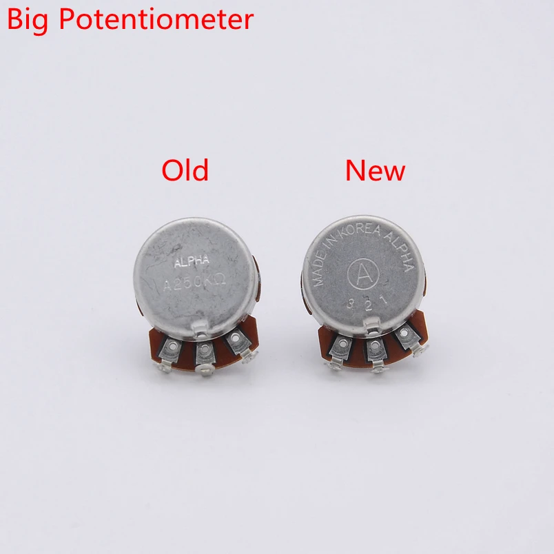 Цельнокроеное платье потенциометр Alpha (глубокая тарелка) для Электрогитары/бас