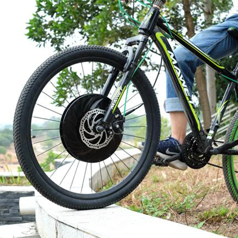 Комплект для переоборудования колес электрического велосипеда 36 В с колесами