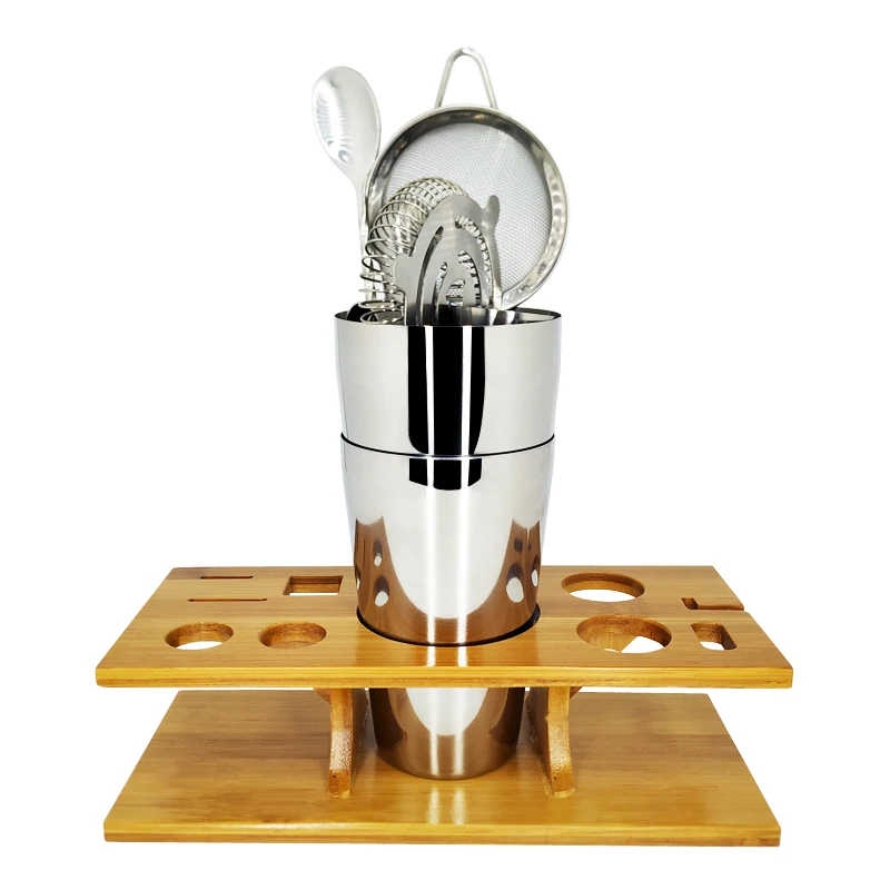 Набор коктейльных шейкеров IYouNice набор из 12 предметов барный инструментов