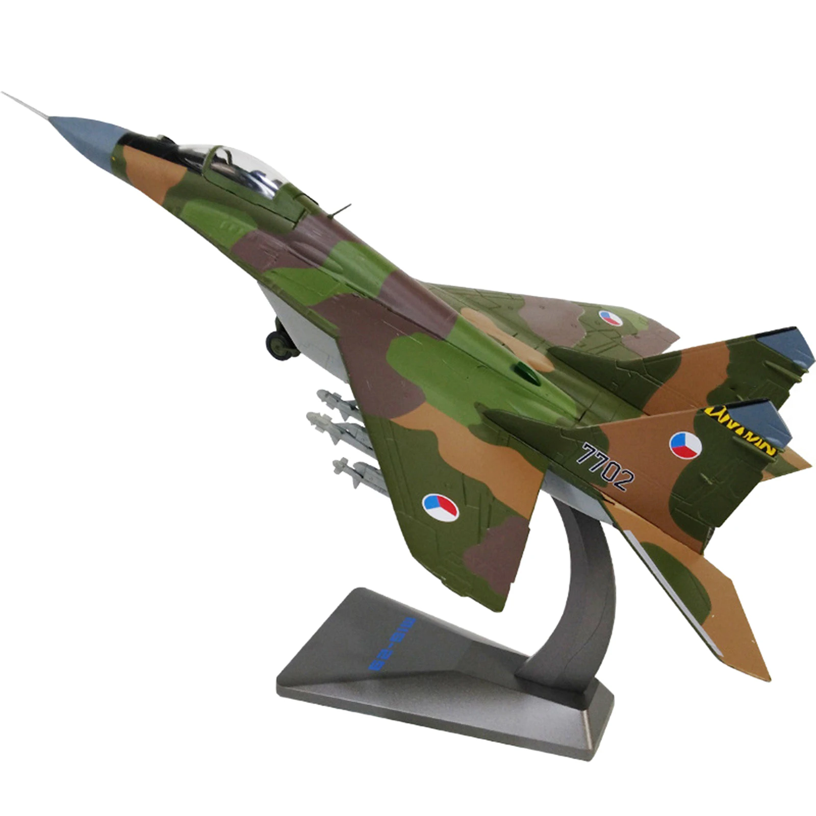 

Масштаб 1:48 MiG-29, модель российского Военно-воздушного судна из сплава под давлением, модель армейского самолета с орнаментом