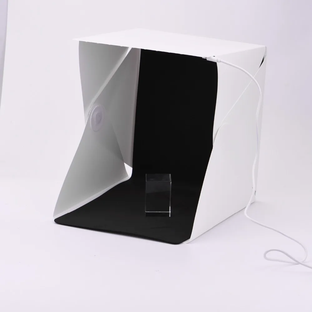 Мини-складная светлая коробка для комнаты светодиодная Яркая Мягкая столешница