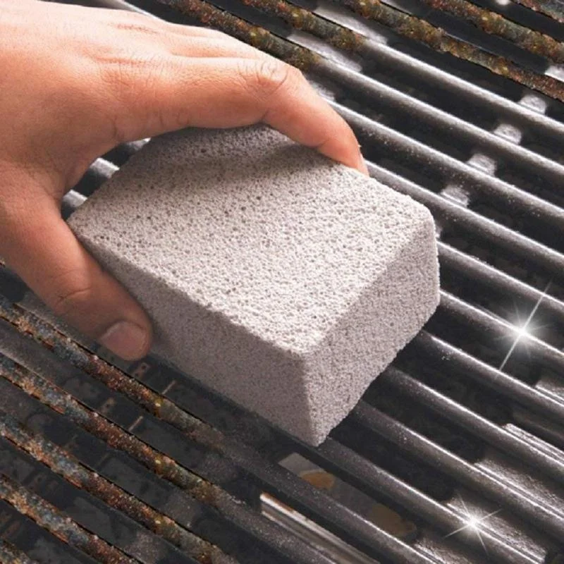 

BBQ Grill Cleaning Brick Block Durable Barbecue Cleaning Stone Stains Grease Clean Stone KitchenTool Gadgets