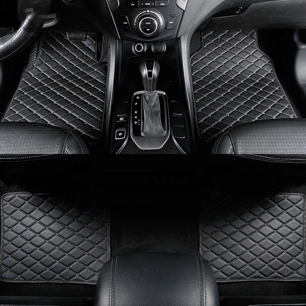 

5Seats Universal Car Floor Mats For Infiniti M25 M30 M35 M45 ESQ FX QX30 QX50 QX56 QX60 QX70 QX80 Q45 Q50 Q60 Auto Floor Liners