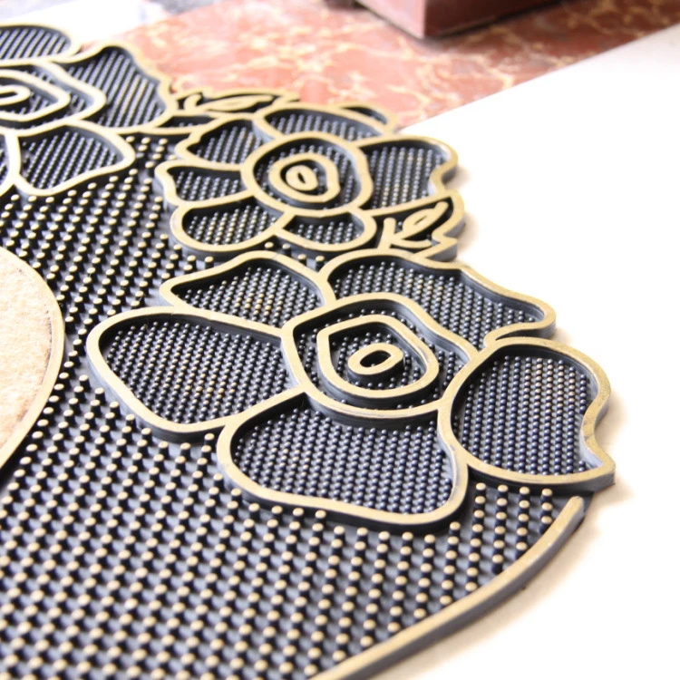 Модные Противоскользящие коврики дверной коврик пластиковый резиновый коврик|mat