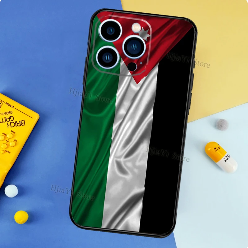 Чехол с флагом Палестины для iPhone 11 14 6S 7 8 Plus мягкий чехол телефона XR X XS 12 13 Pro MAX Mini -