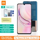Оригинальный дисплей 6,47 ''для Xiaomi Mi Note 10 Lite, ЖК-дисплей, сенсорный экран, дигитайзер в сборе, замена для Mi Note 10 Lite