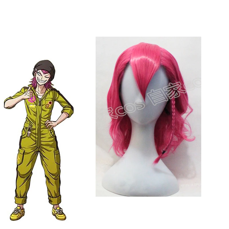 Аниме Косплей супер данганронпа2 Kazuichi Souda Костюм Полный комплект наряд для мужчин