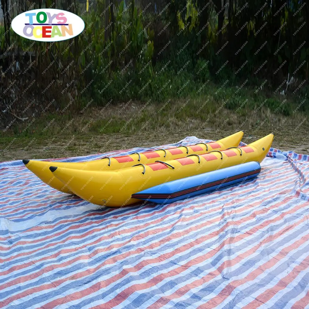 Двойная трубка надувная летающая рыба водная плавающая Банановая лодка|boat