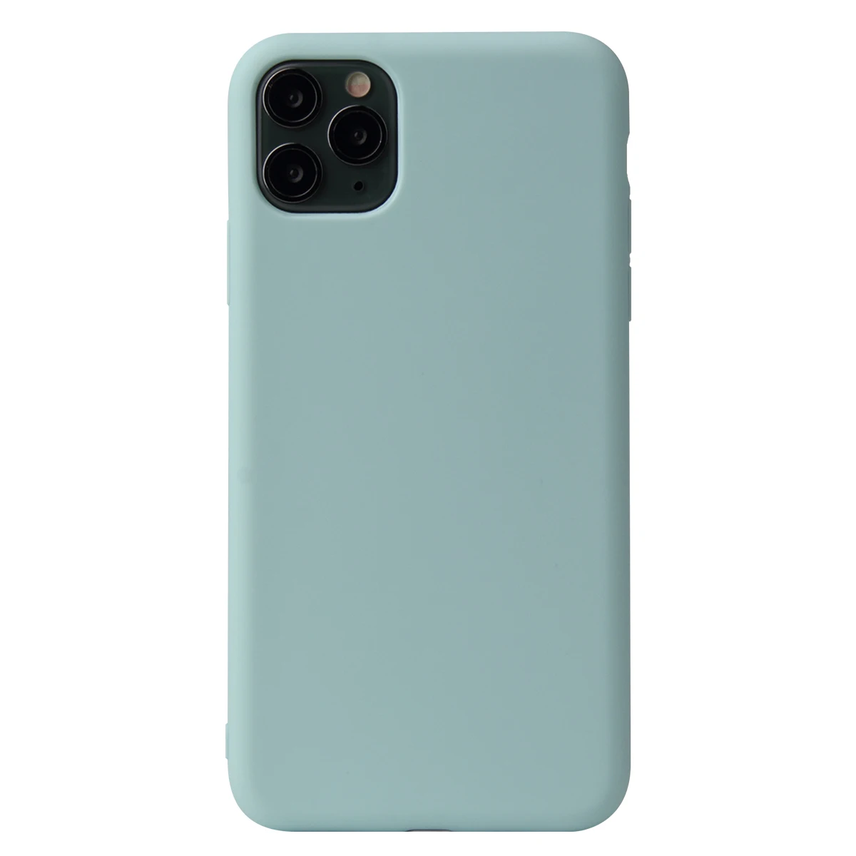 Lime Green Для IPhone 11 Pro Max чехол, силиконовый,, карамельный цвет, тонкий, мягкий, TPU, задняя крышка для Apple IPhone X XS Max XR 7 8 6S Plus - Цвет: Lime Green