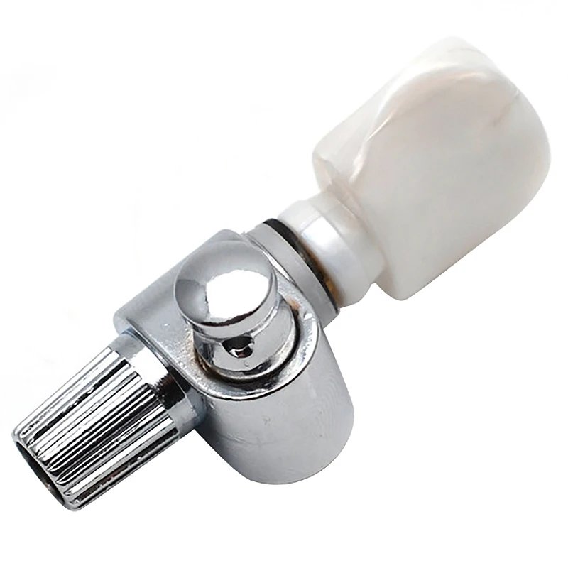 Banjo 5 й редуктор тюнер Тюнинг Peg машина головки с жемчужной кнопкой хром|Детали и