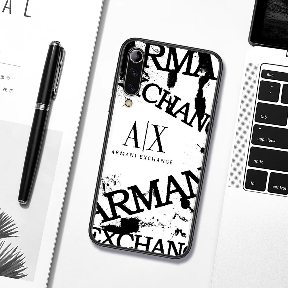 

Italy Ltalian Luxury Brand EA7 Phone Case For Xiaomi Mi Note 10 A3 9 MAX 3 A2 8 9 10 11 Lite Pro Ultra black Shell Trend Prime