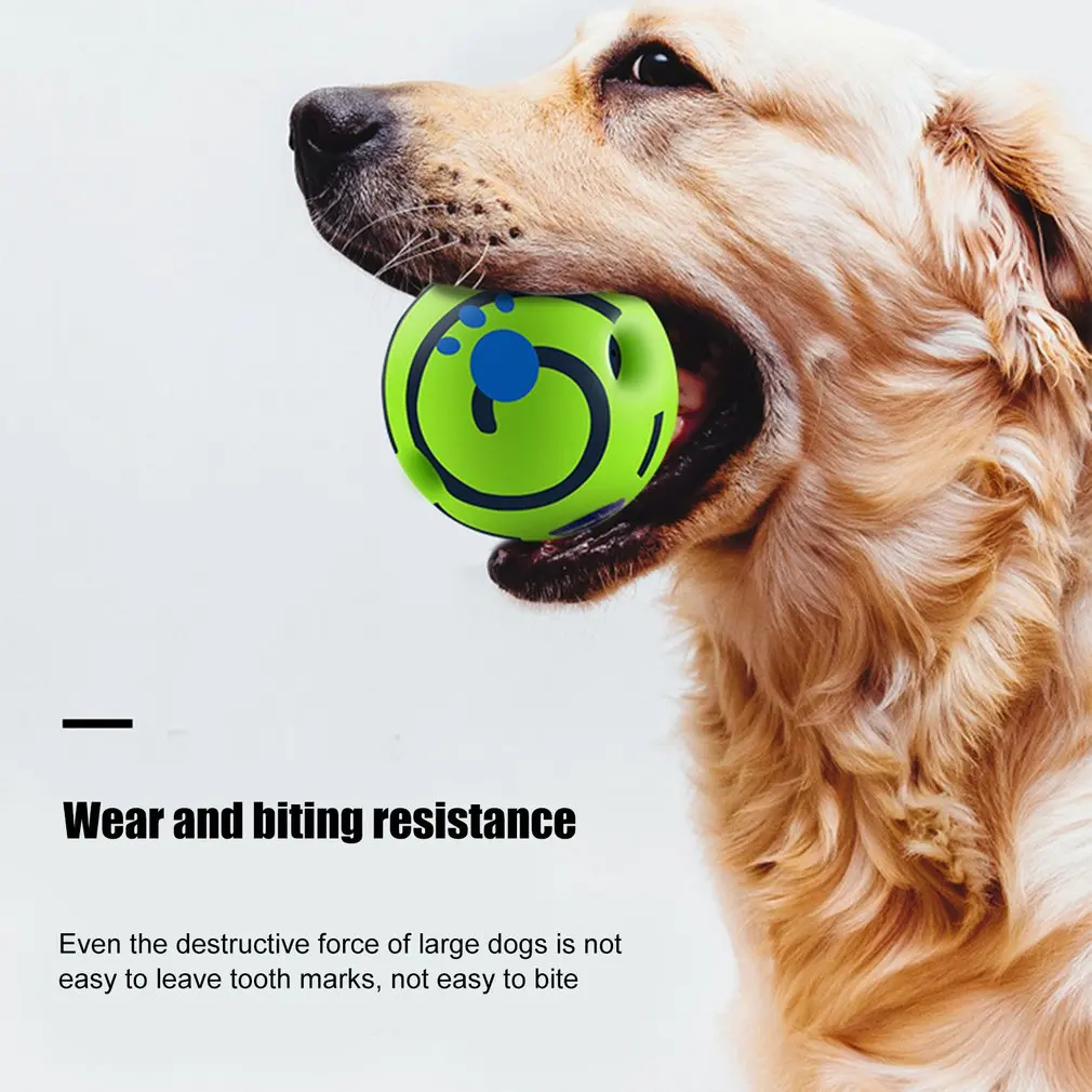 

Ball Interactive Dog Toy Pet Puppy Chew Toys Funny Sounds Dog Play Ball Training Sport Pet Toys