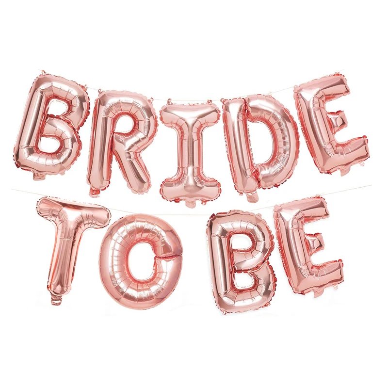 16-дюймовые свадебные шары для невесты аксессуары девичвечерние и вечеринки | Дом