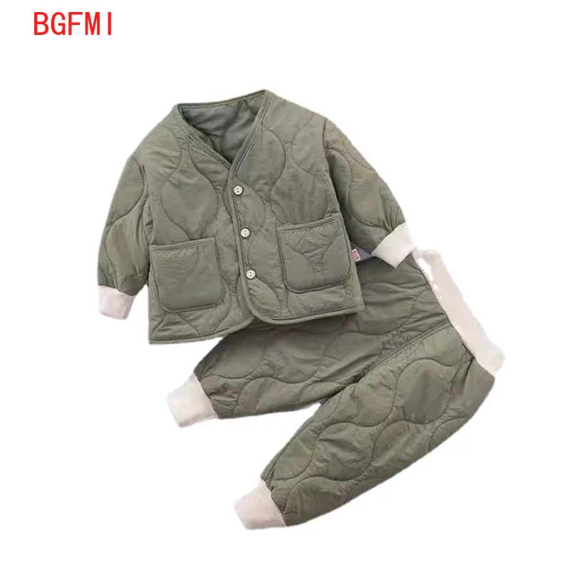 Комплект зимний из пуловера и плотных штанов для мальчиков девочек | Мать ребенок