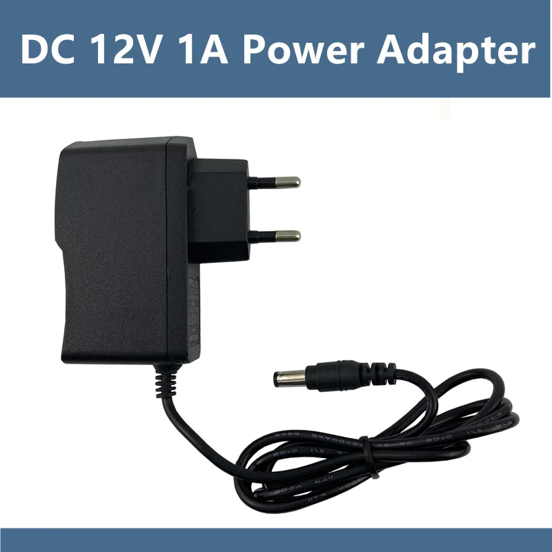 DC 12V 1A/2A выходная мощность адаптер AC 100 240V вход для CCTV IP AHD аналоговая камера 2 1 мм * 5