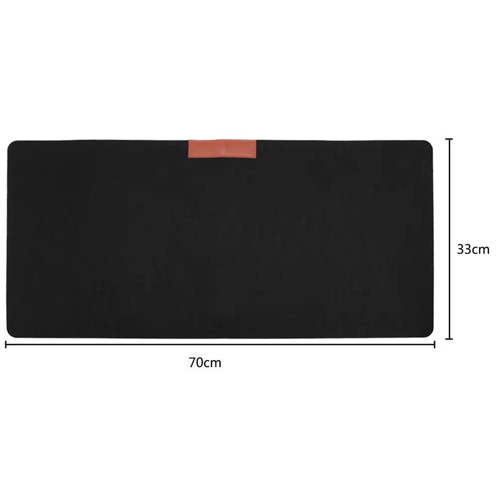 

Office Large Computer Desk Mat Modern Table Keyboard Mouse Pad Wool Felt Laptop Cushion Desk Mat Gamer Mousepad Mat 700x330MM