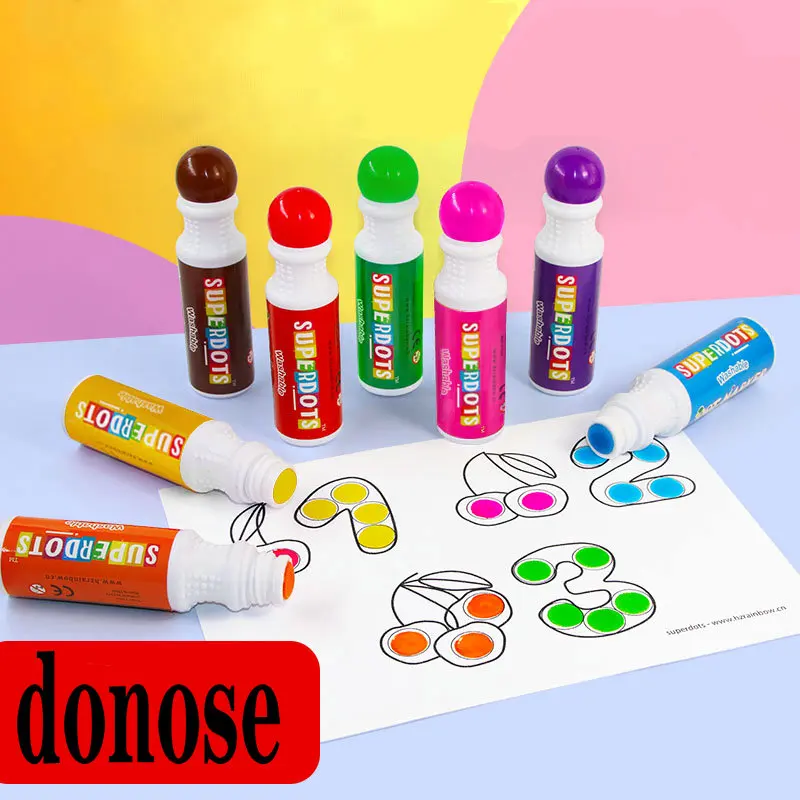 8 шт. детские печатные столы с рисунками в горошек безопасная забавная игра