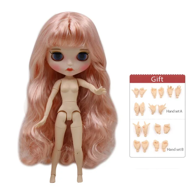 Ледяная фабрика blyth кукла Обнаженная шарнир тело 1/6 BJD 30 см модные куклы игрушки подарок специальная цена на продажу - Цвет: 280BL31391010M