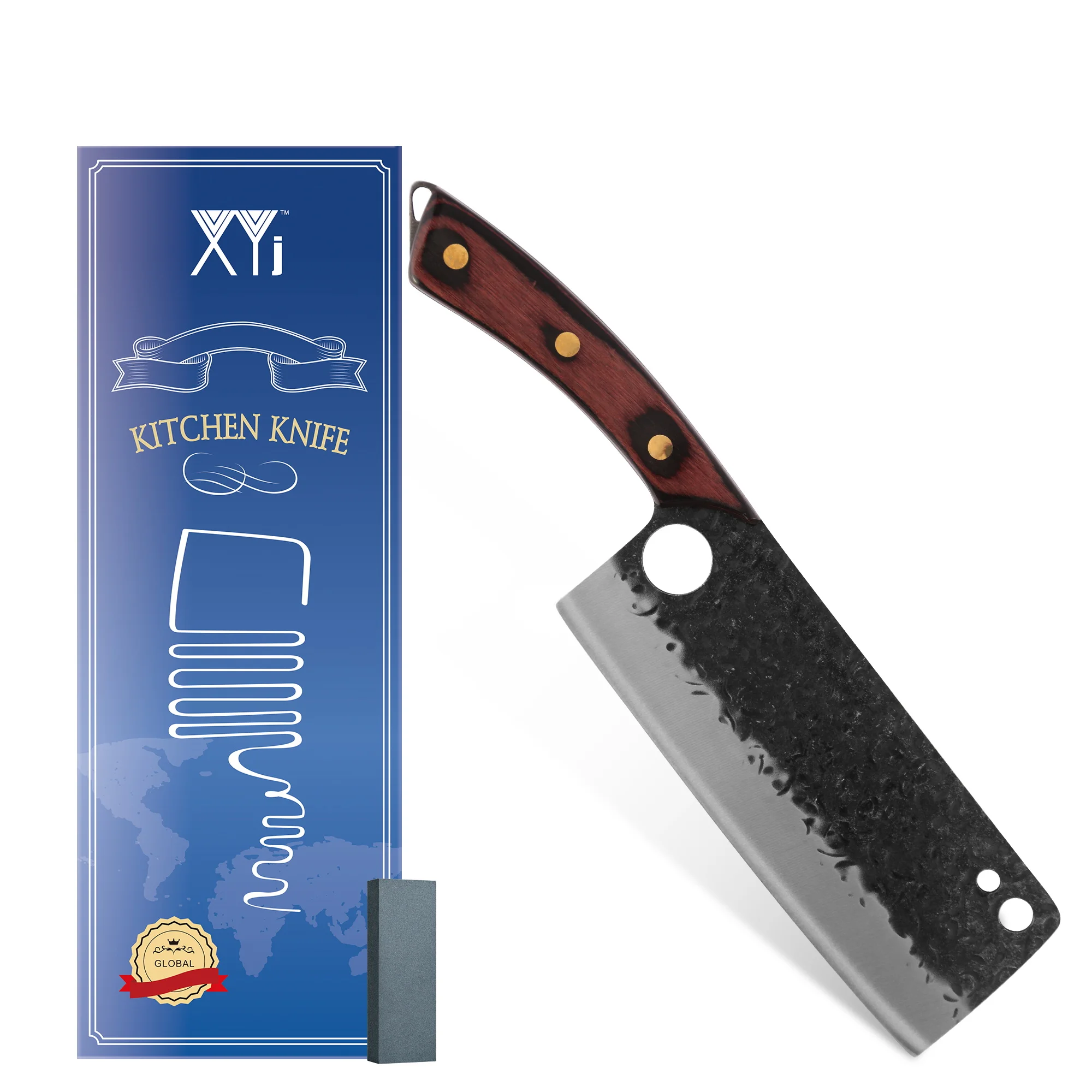 

Высококачественный кухонный нож 7,5 дюйма ножи из нержавеющей стали для овощей инструмент для мяса японский ножи накири нож для приготовлен...