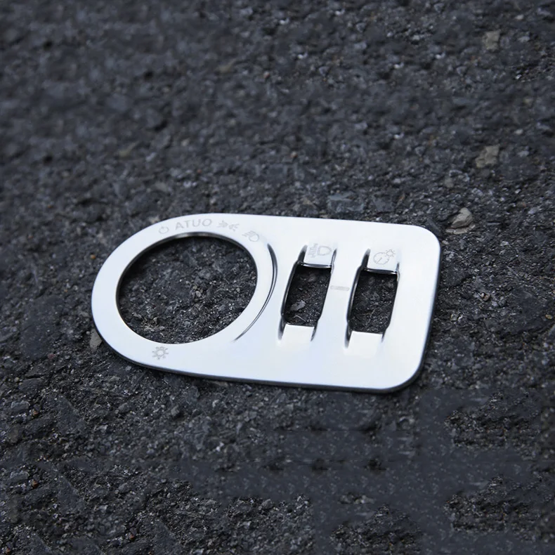 Для Chevrolet Cruze 2017-2018 Регулируемая Накладка для внутренней фары из нержавеющей