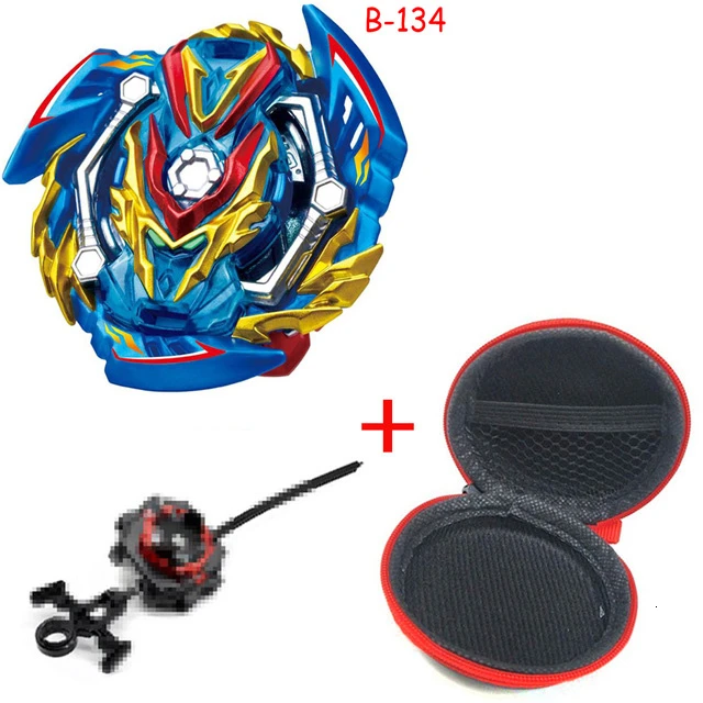 B134With Launcher Beyblade Burst Turbo B-150 B-148 B-149 B-145 B-144 металлическое лезвие Арена каких-либо излучатель может сочетаться одежда на Рождество игрушки подарки - Цвет: B134With Launcher