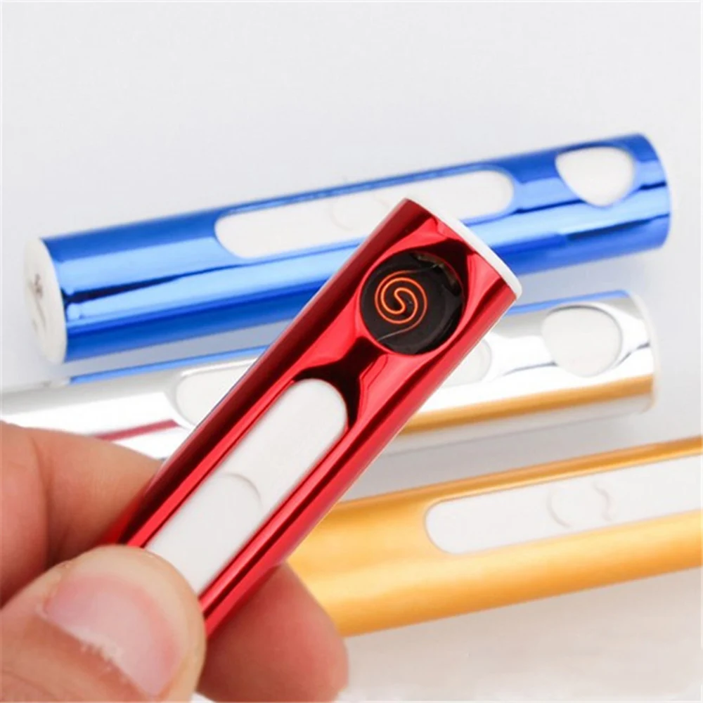 Зажигалка для сигарет сенсорный экран зажигалка компактный смарт-датчик usb