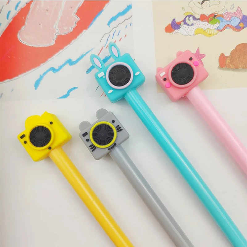 1 шт. гелевая ручка для камеры креативные милые канцелярские принадлежности