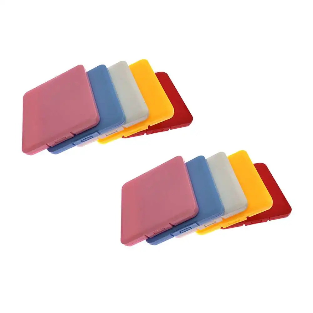 

10PCS Portable Organizer Case Storage Antibacterial Damp Dust Canvas Cloth Fabric Storage Bins Closet Organizer Supplies