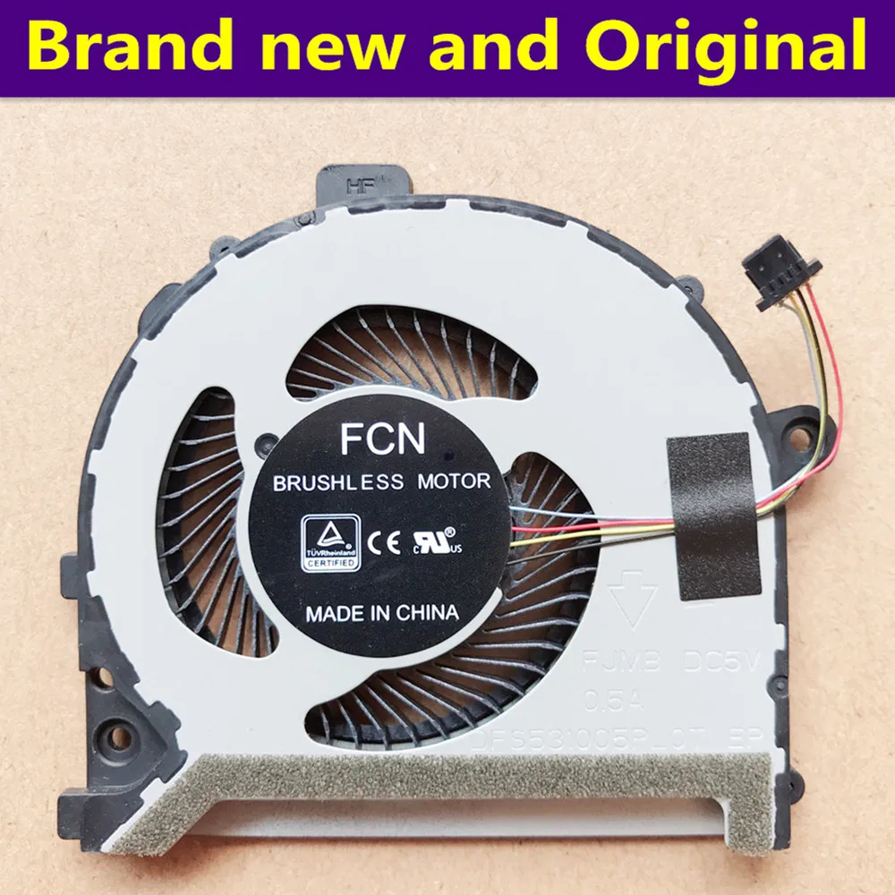 Новый оригинальный кулер для охлаждения процессора для DELL Dell Inspiron 5370 кулер-вентилятор 0RV0CY RV0CY DFS531005PL0T FJMB DC 5V 0.5A