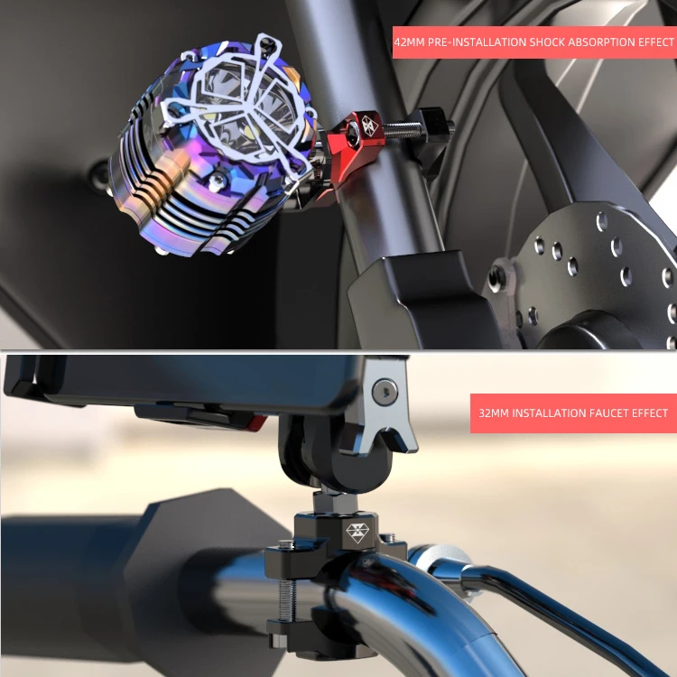 SPIRIT BEAST Мотоцикл Универсальный стент вспомогательные прожекторы фиксированный