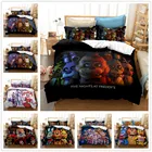 Комплект постельного белья пять ночей у Фредди из 23 предметов, пододеяльник и наволочка с 3D рисунком, пододеяльник, домашний текстиль, подарок