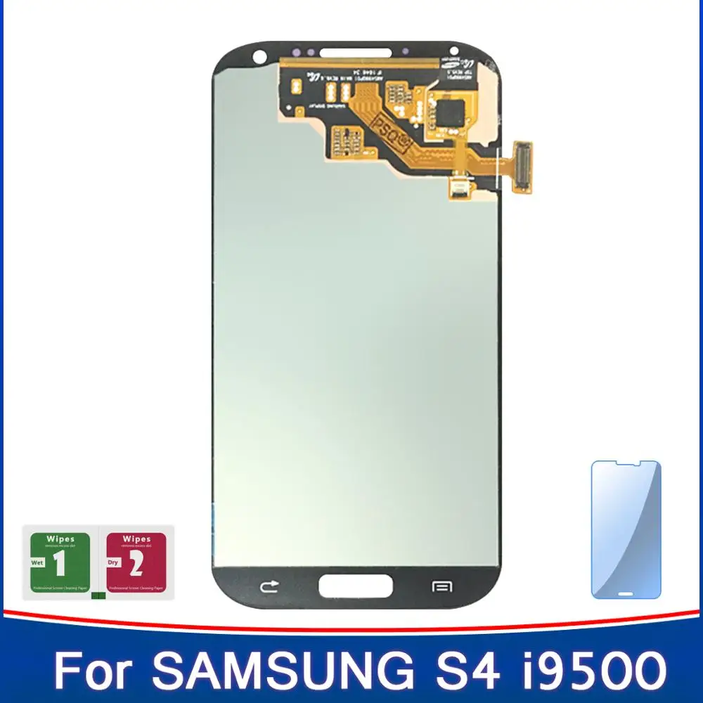 Super AMOLED 100% новый жк-дисплей для Samsung Galaxy S4 i9500 i9505 i9506 i337 жк сенсорный экран
