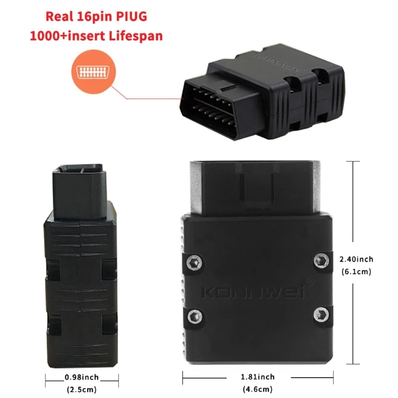 

OBD Check OBD2 Scanner Car Diagnostic Code Reader Scan Tool for Universal OBDII/EOBD Vehicles
